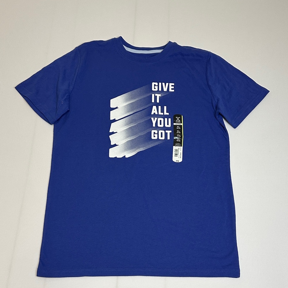 Xersion Blue Short Sleeve Tee